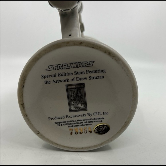 Vintage 1998 Star Wars Special Edition Stein Mug Artwork By Drew Struzan - Picture 8 of 8